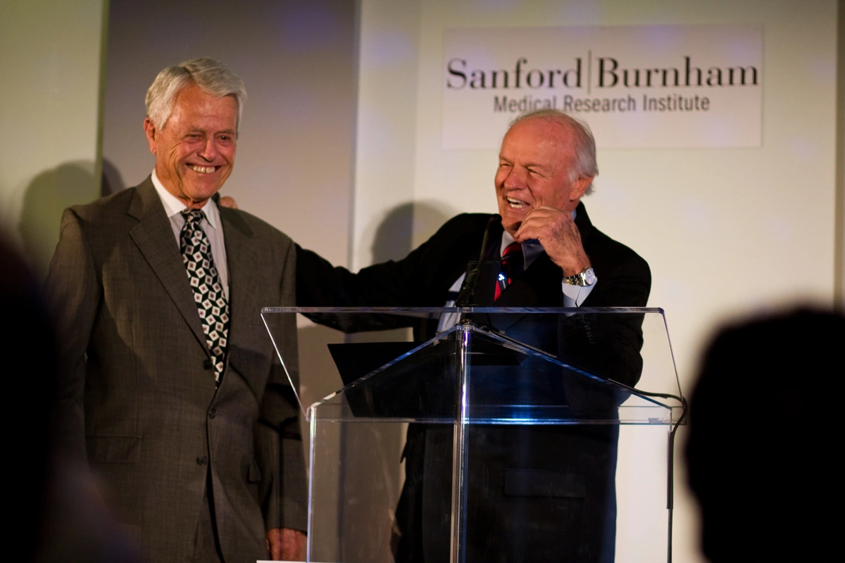 Malin Burnham and Denny Sanford