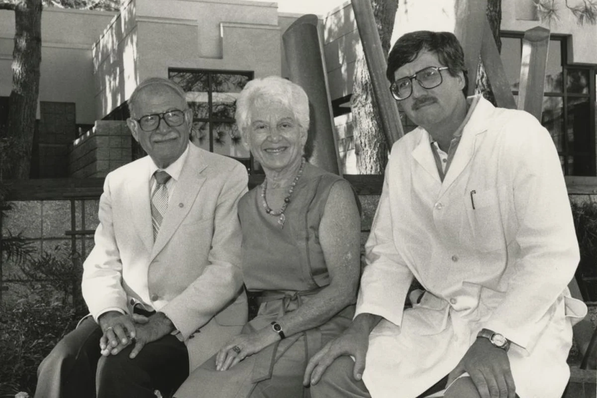 the Fishmans and Erkki Ruoslahti, MD, PhD